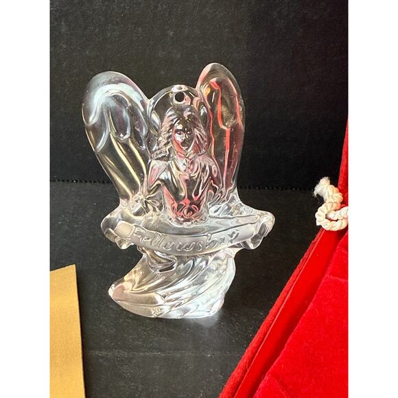 Waterford Crystal Millennium Angel Fellowship 3rd Edition w/ Box - Picture 1 of 7